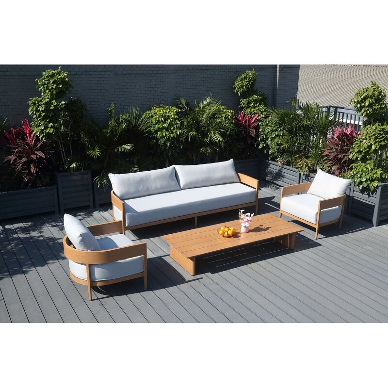 Outdoor Sofa Set Factory - Direct Aluminum Resort Lounge Furniture