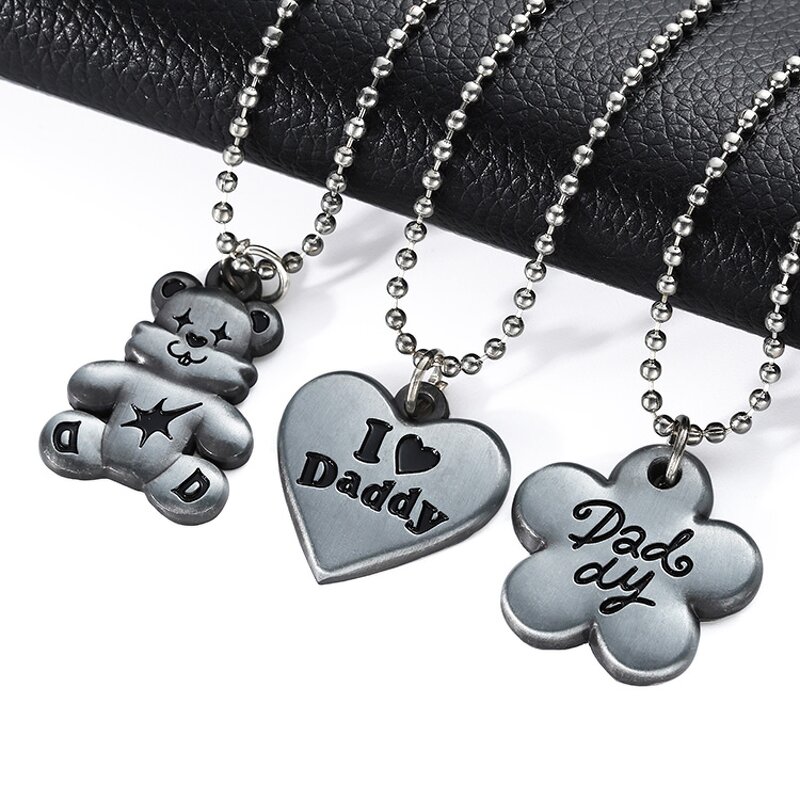 Necklace Manufacturer - 2025 New Fashion Bear Heart Necklace