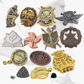 Pin Badge Factory - Hot 3D High Details Embossing Pin