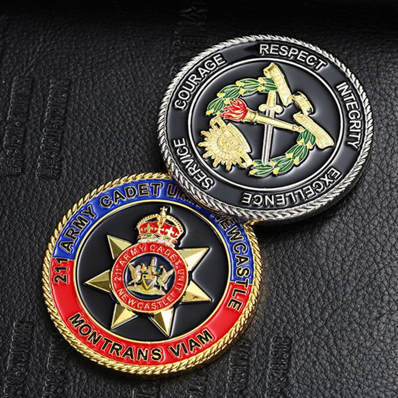 Challenge Coin Manufacturer - Customized Zinc Alloy Collectible Coin