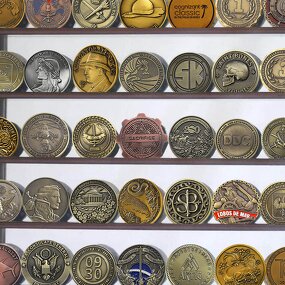 Challenge Coin Manufacturer - Custom 3D Die Stamping Coins