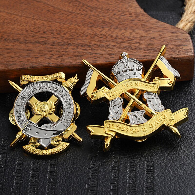 Lapel Pin Factory - Wholesale Gold Silver Embossed Pin