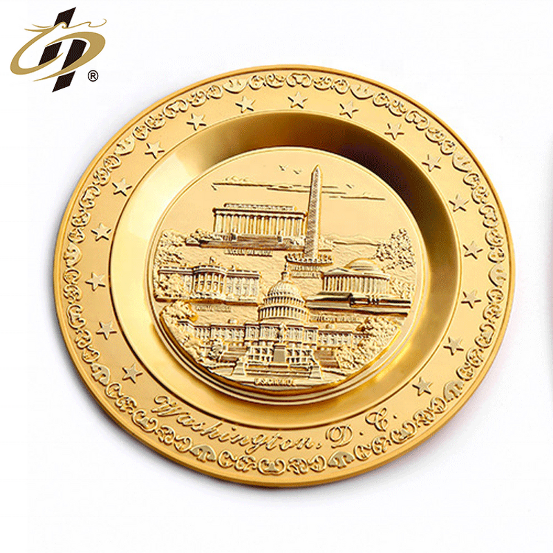 Souvenir Plate Manufacturer - Custom 3D Embossed USA Plate