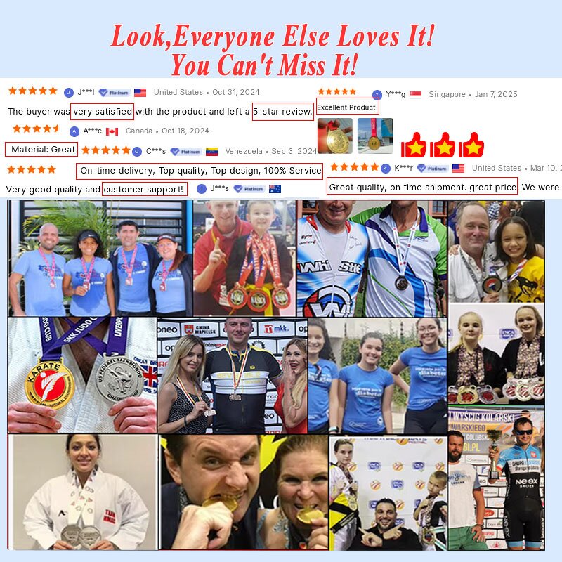 Martial Arts Medal Manufacturer - Custom Jiu Jitsu Taekwondo Medal