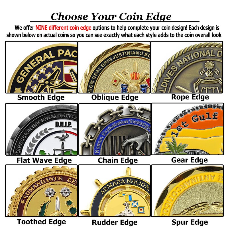 Commemorative Coin Manufacturer - Custom Zinc Alloy Collection Coin