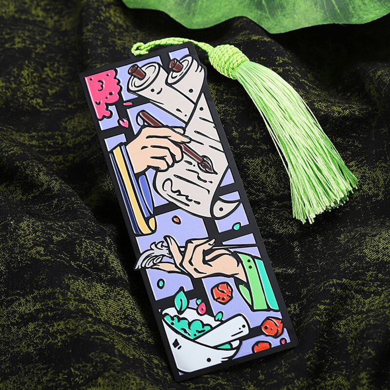 Bookmark Manufacturer - 2025 Promotional Enamel Metal Bookmark