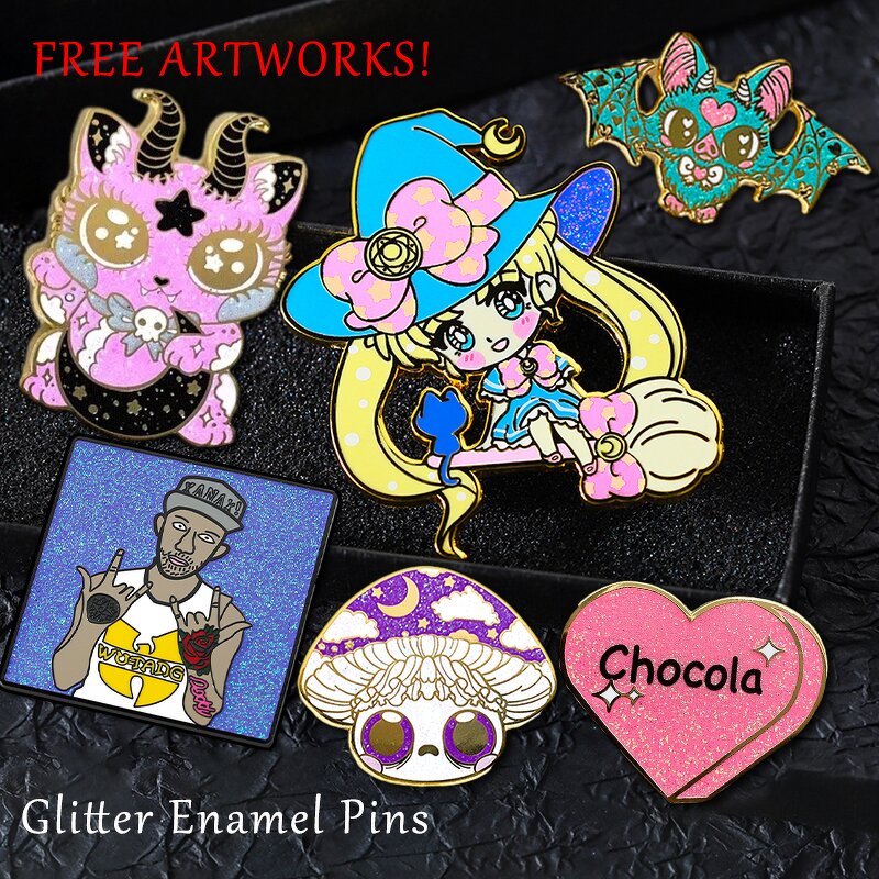 Pin Badge Factory - No Minimum Custom Enamel Brooch