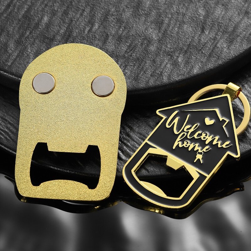 Bottle Opener Keychain Factory - Multi-function House Magnet Opener