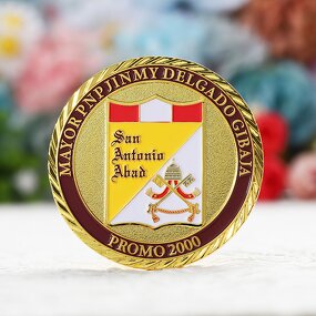 Commemorative Coin Factory - Personalized Gold Plated Coin