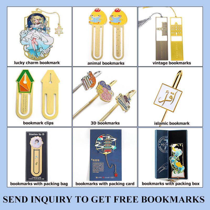Bookmark Factory - Factory Customized Etching Vintage Bookmark