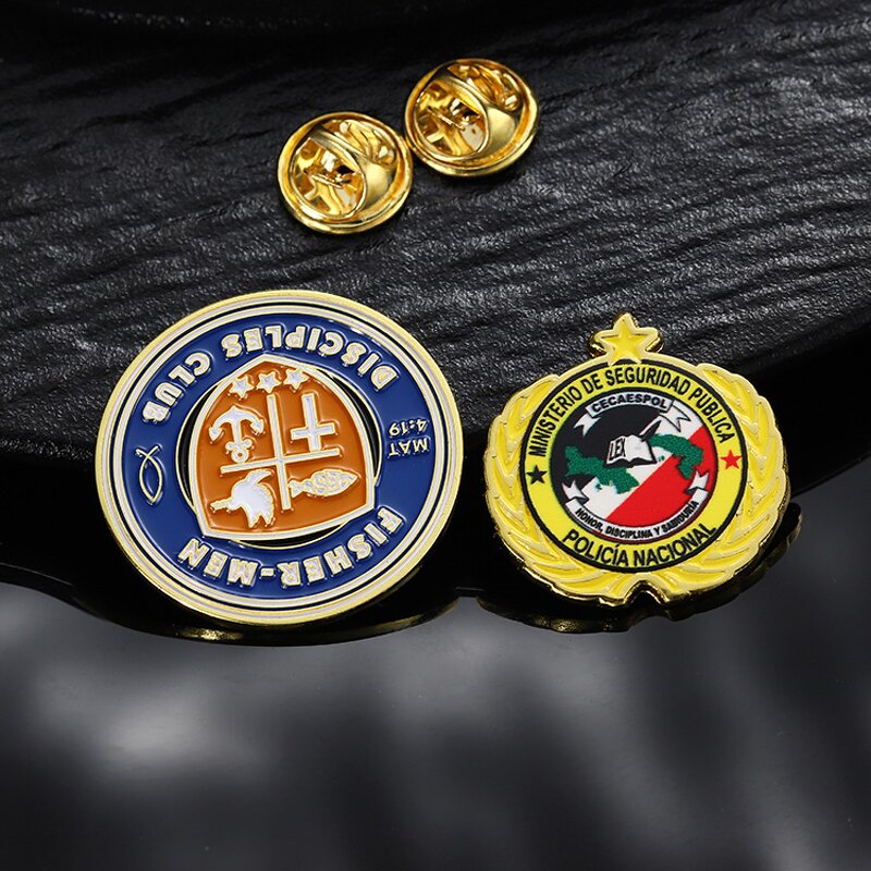 Lapel Pin Manufacturer - Design Your Own Logo Epoxy Pin