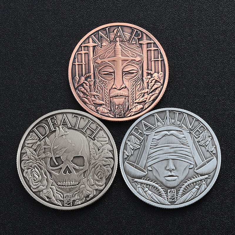 Challenge Coin Manufacturer - Custom Embossing Souvenir Coin