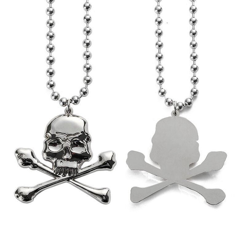 Necklace Factory - 2025 Cool Hip Hop Skull Bone Necklace