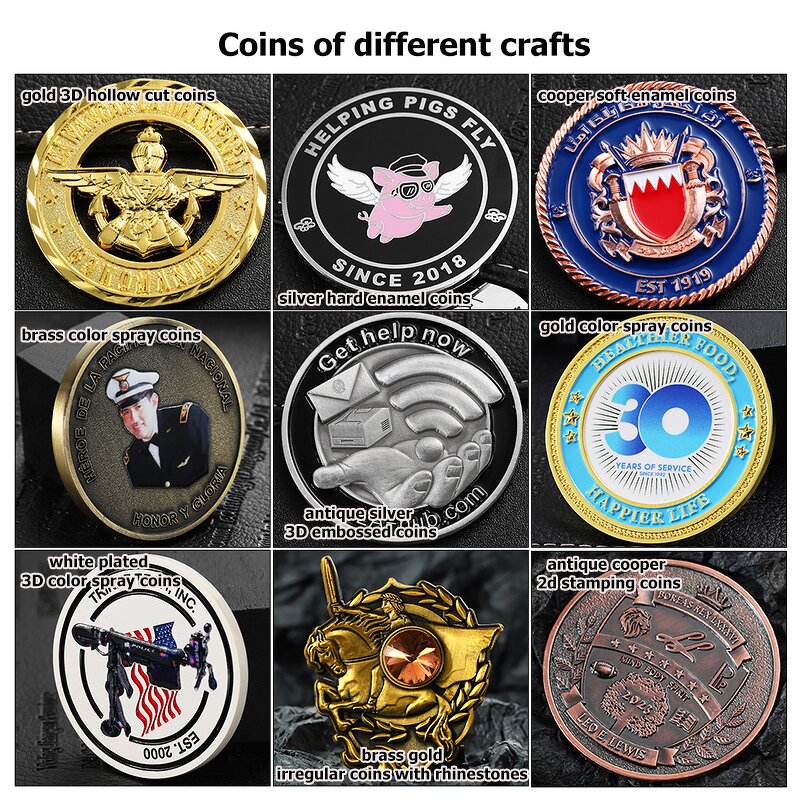 Commemorative Coin Factory - Personalized Gold Plated Coin