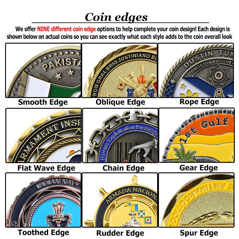Commemorative Coin Factory - New Design Custom Metal Chip