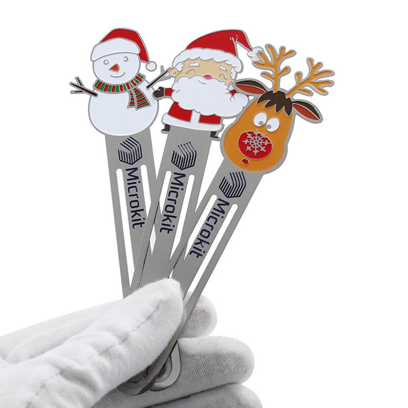 Bookmark Manufacturer - 2025 Christmas Cute Character Bookmark