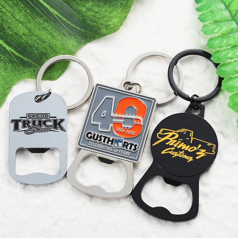 Bottle Opener Manufacturer - Customized Any Shaped Keychain Opener