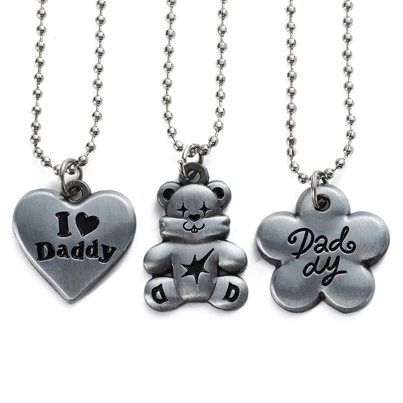 Necklace Manufacturer - 2025 New Fashion Bear Heart Necklace