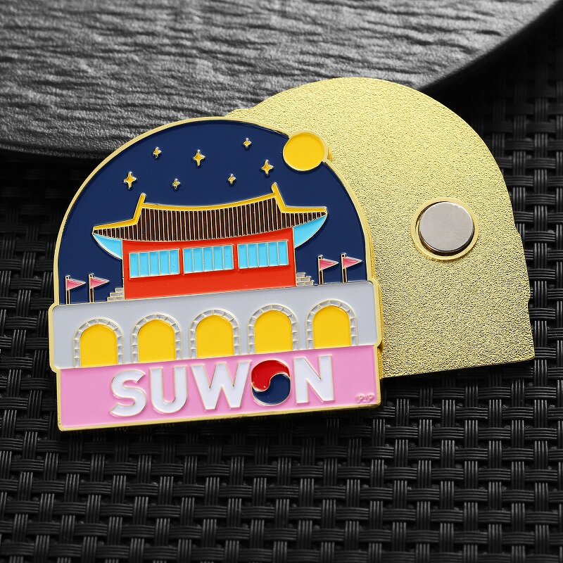 Fridge Magnet Factory - Personalized Gold 3D Cartoon Magnet