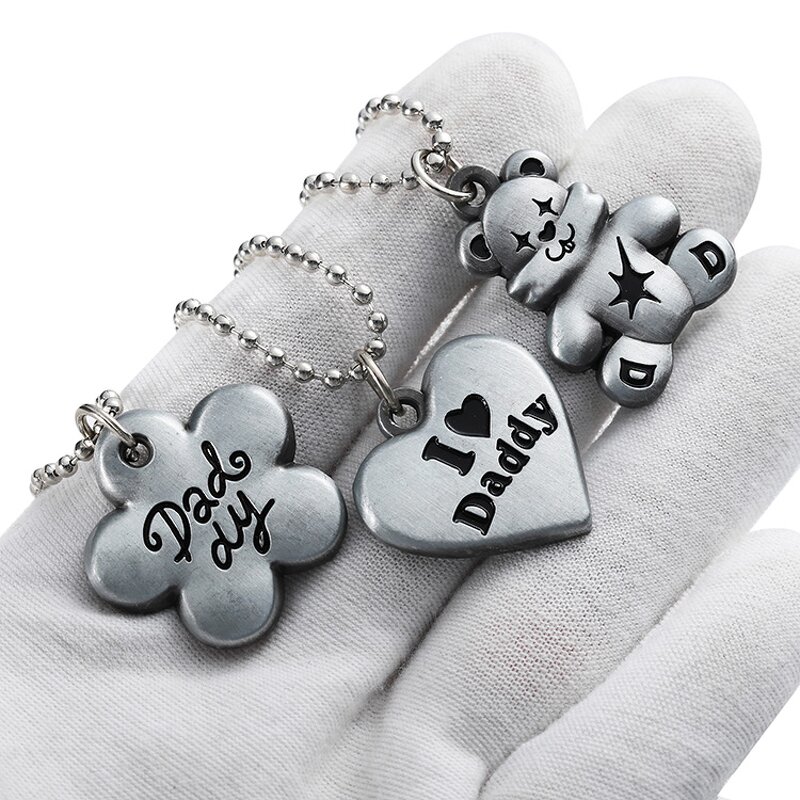 Necklace Manufacturer - 2025 New Fashion Bear Heart Necklace