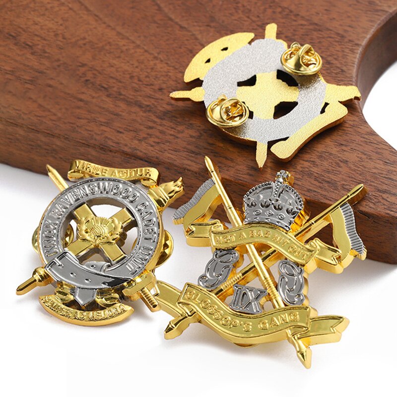 Pin Badge Factory - Hot 3D High Details Embossing Pin