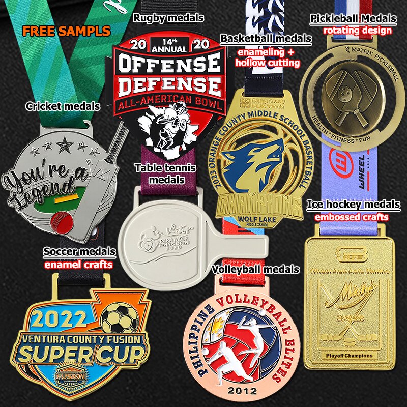 Sports Medal Manufacturer - Factory Custom Pickleball Medal