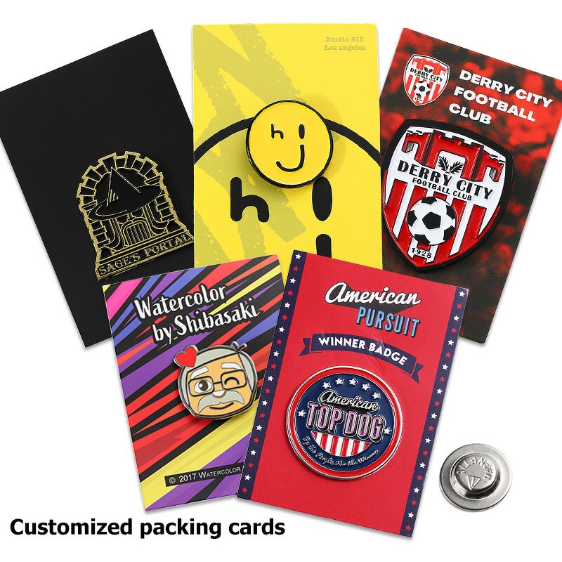 Lapel Pin Factory - Gold Silver 2D 3D Business Pin