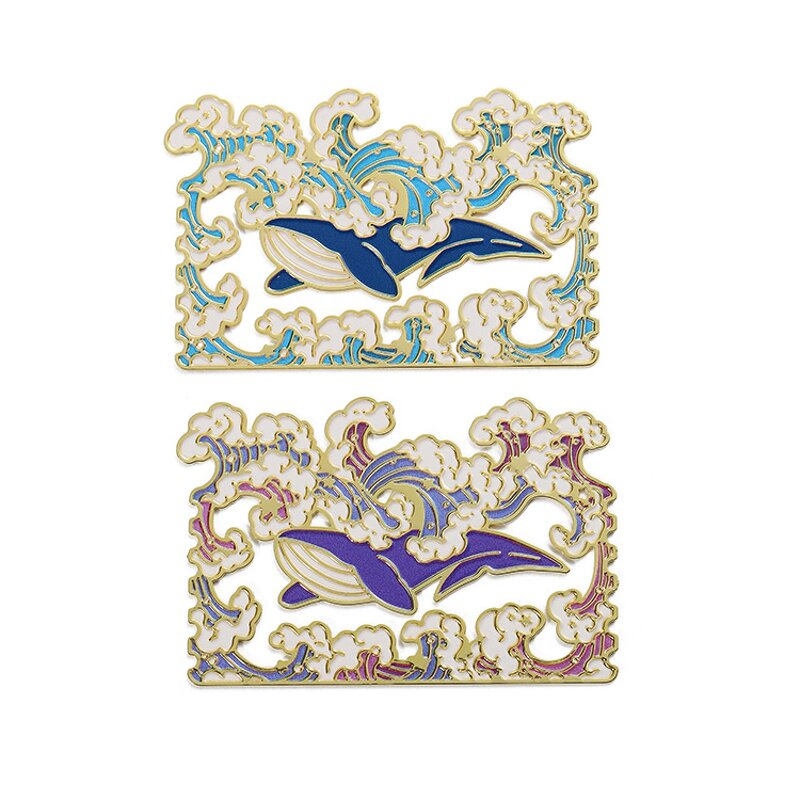 Bookmark Manufacturer - Personalized Whale Cartoon Bookmark