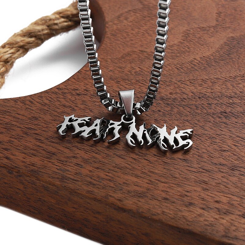Pendant Necklace Factory - Custom 2D Name Letter Necklace