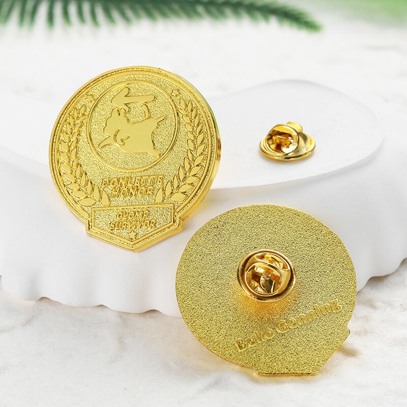 Pin Badge Factory - Hot 3D High Details Embossing Pin