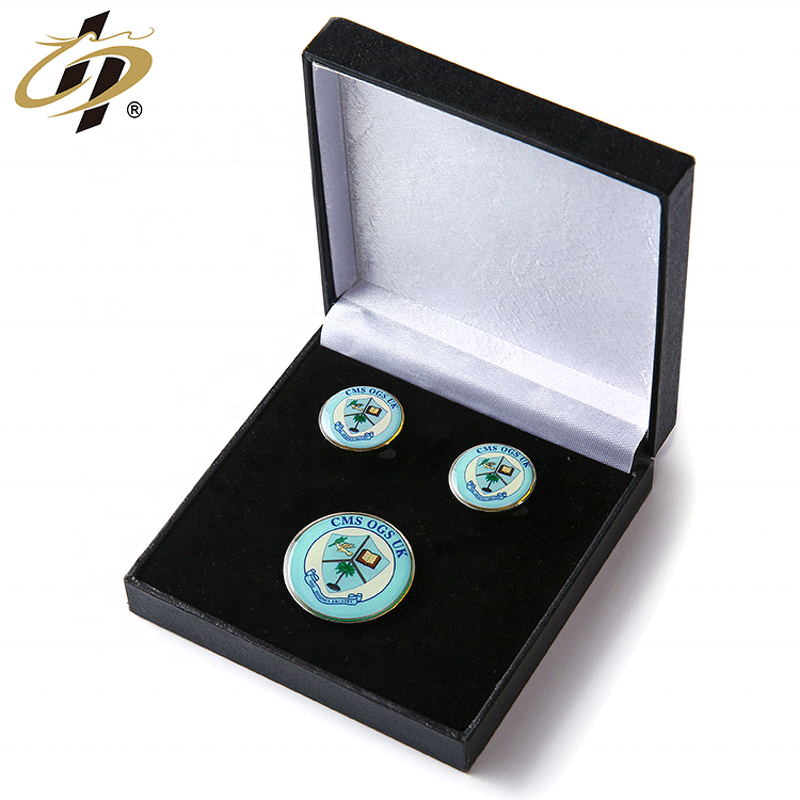 Cufflinks Manufacturer - School Graduation Souvenir Cufflinks Set