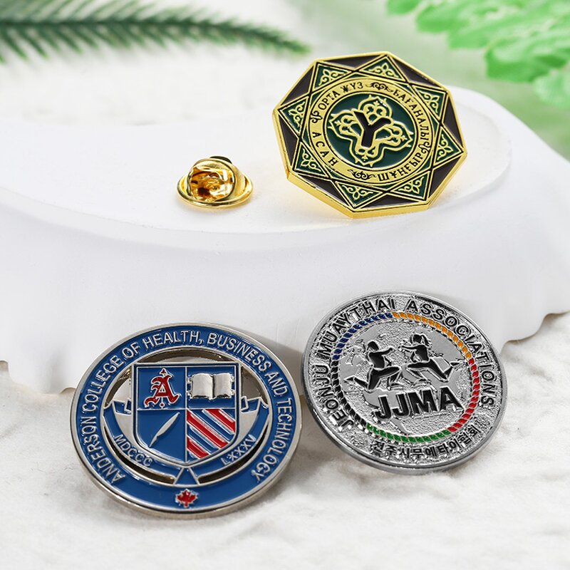 Lapel Pin Manufacturer - Design Your Own Logo Epoxy Pin