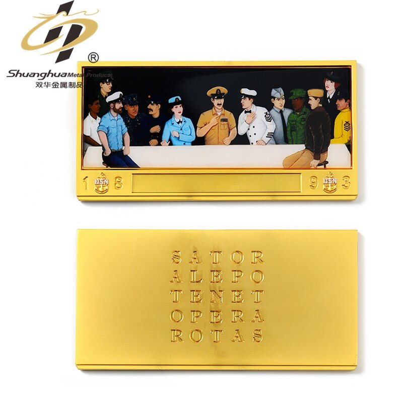 Metal Card Manufacturer - Personalized Gold Plated Metal Card