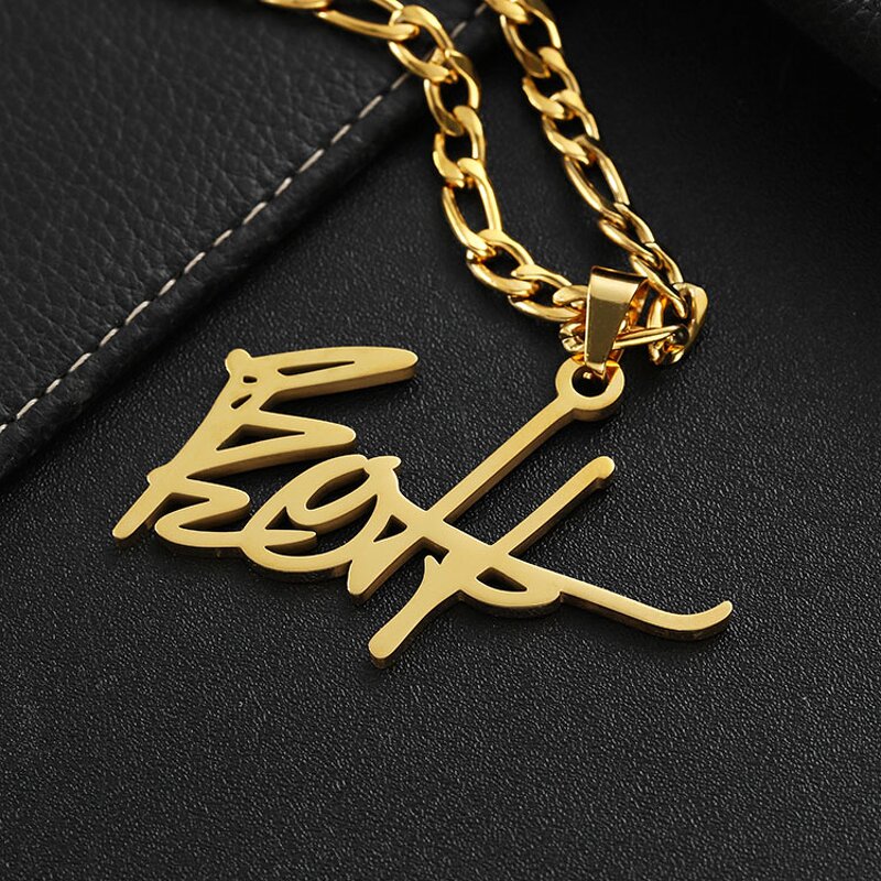 Necklace Manufacturer - Factory Custom Hollow Cut Gold Necklace