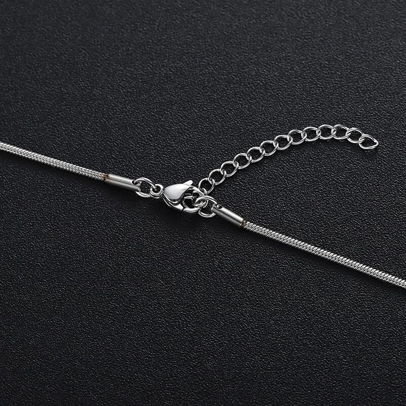 Necklace Manufacturer - Fashion Bubble Initial Letter Necklace