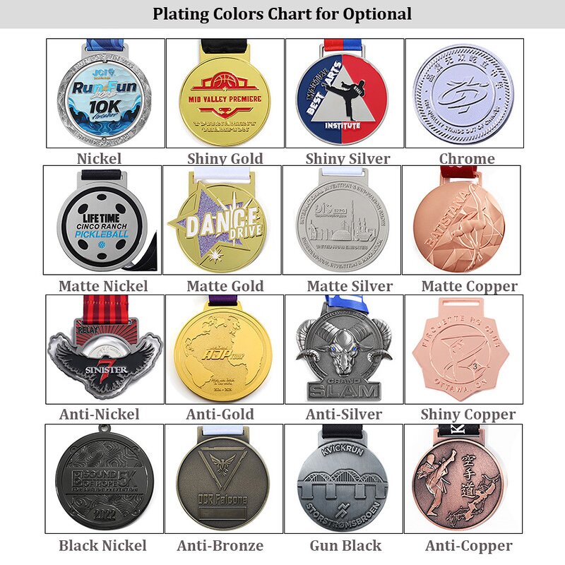 Sports Medal Factory - Custom Enamel Award Medal Supplier