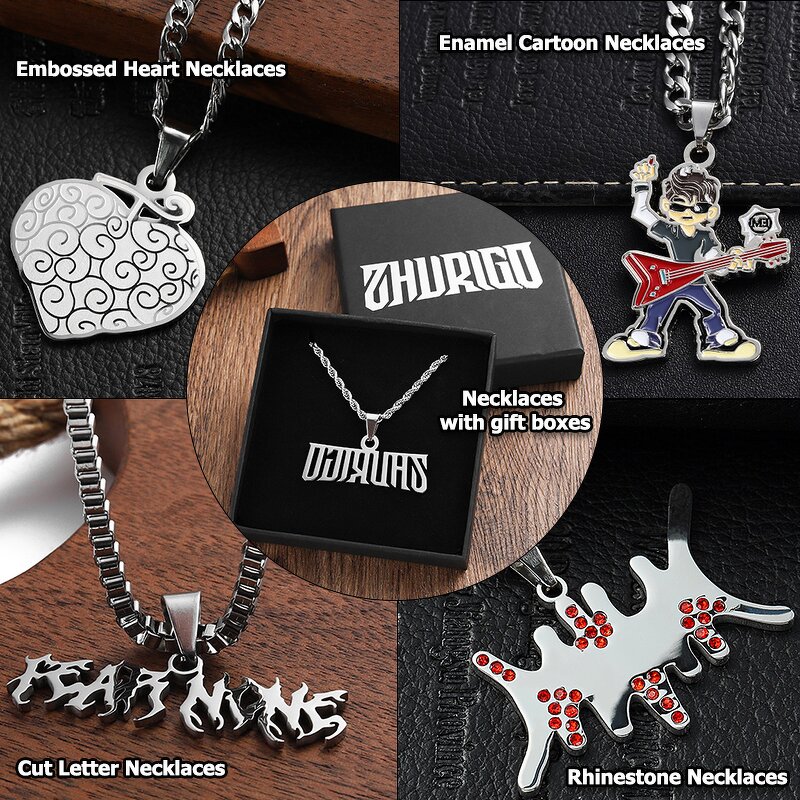 Necklace Manufacturer - Factory Custom Stainless Steel Necklace