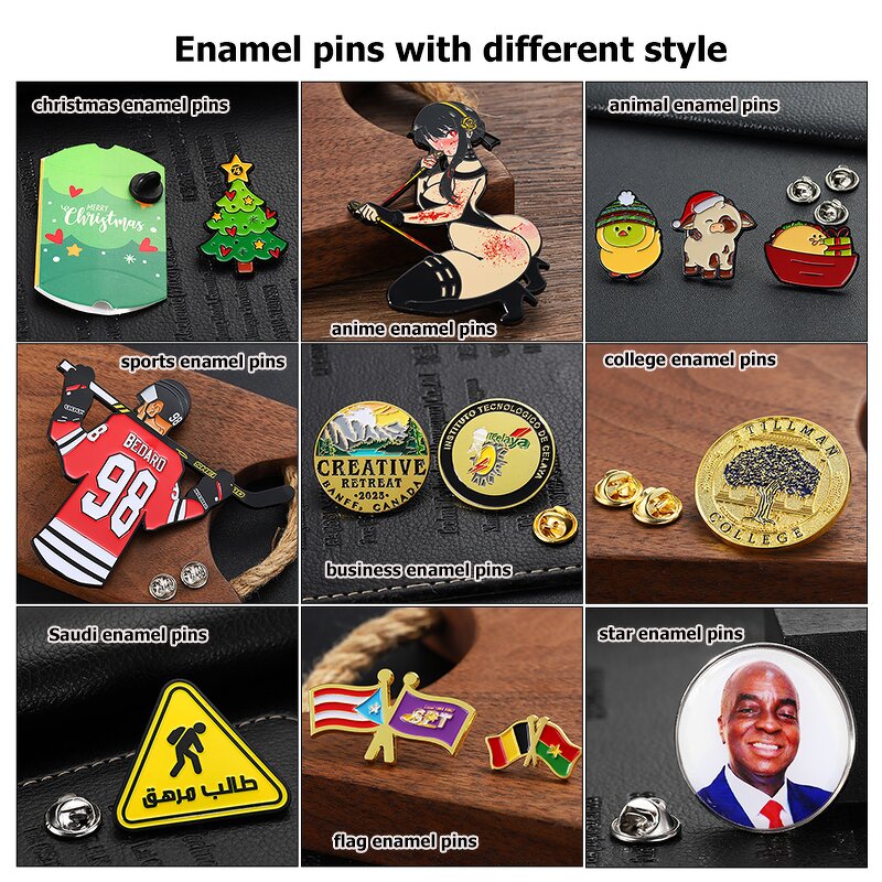 Lapel Pin Manufacturer - Custom Company Logo Brooch Pin