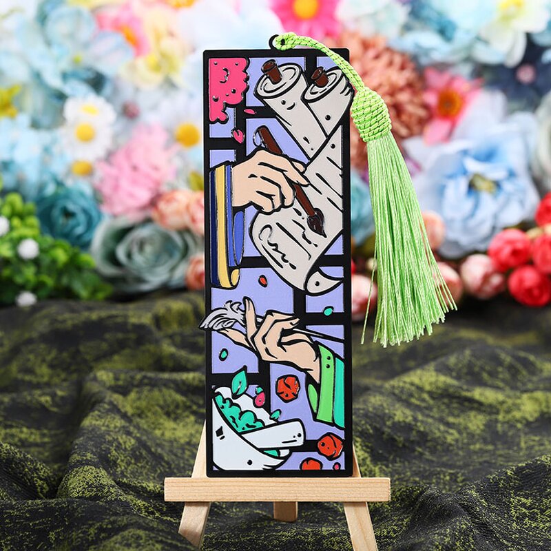 Bookmark Manufacturer - 2025 Promotional Enamel Metal Bookmark