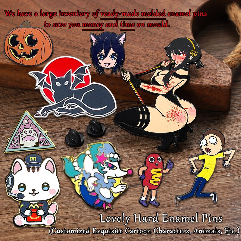 Pin Badge Factory - No Minimum Custom Enamel Brooch