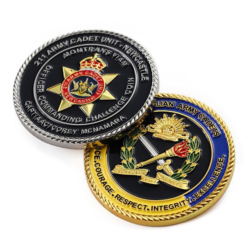 Challenge Coin Manufacturer - Customized Zinc Alloy Collectible Coin