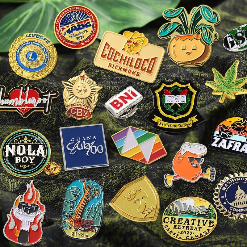Lapel Pin Manufacturer - Design Your Own Logo Epoxy Pin