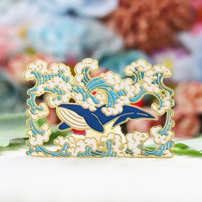 Bookmark Manufacturer - Personalized Whale Cartoon Bookmark