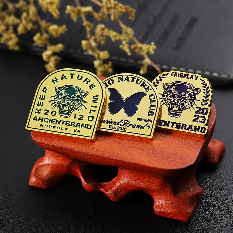 Lapel Pin Factory - Gold Silver 2D 3D Business Pin