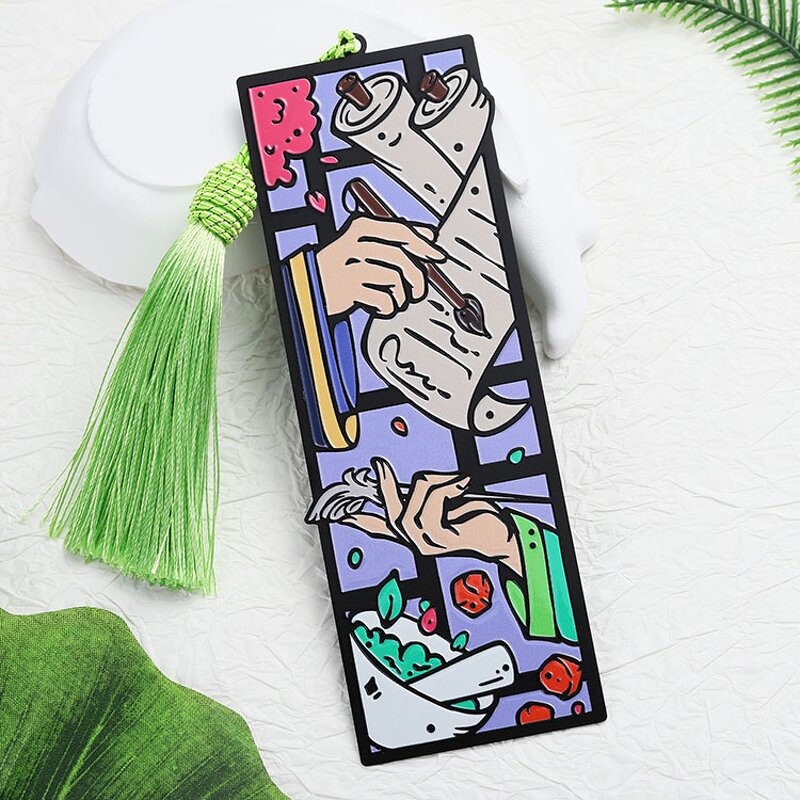 Bookmark Manufacturer - 2025 Promotional Enamel Metal Bookmark