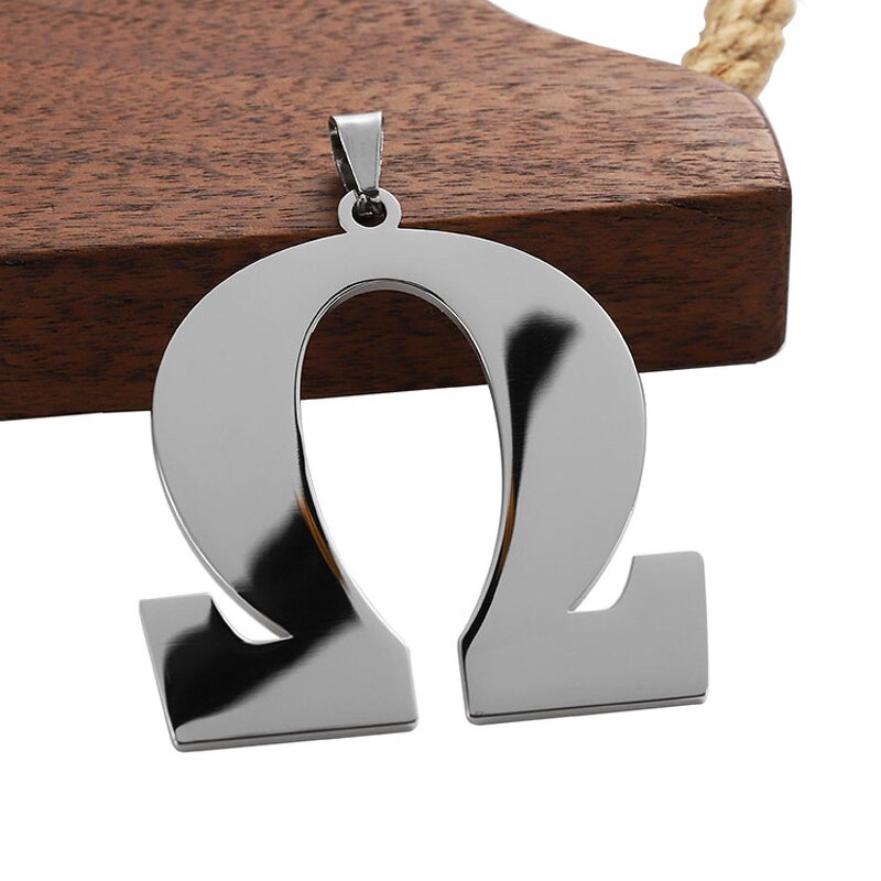 Necklace Factory - Customized 2D Logo Letter Silver Necklace