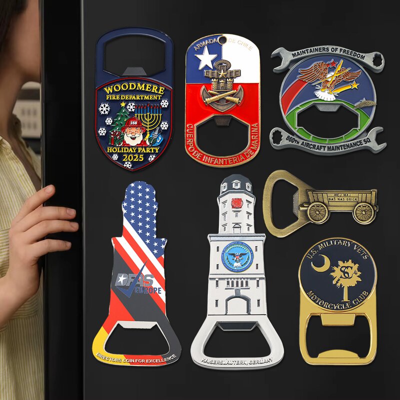 Bottle Opener Factory - Multi-function Fridge Magnet Opener