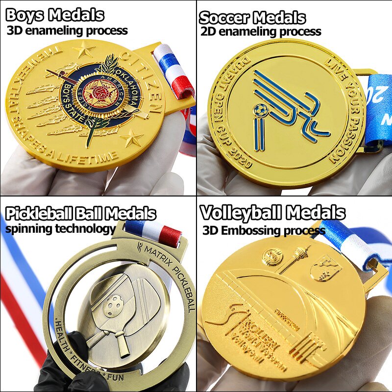 Sports Medal Factory - Custom Enamel Award Medal Supplier