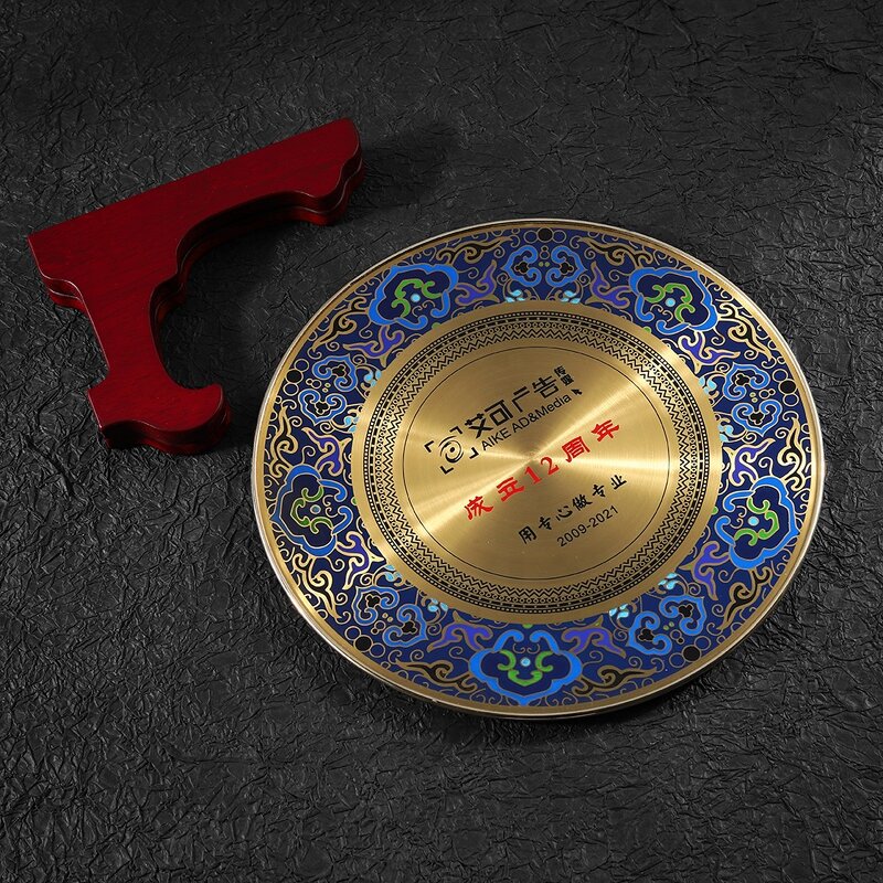 Award Plaque Manufacturer - Custom Die Casting Gold Plaque