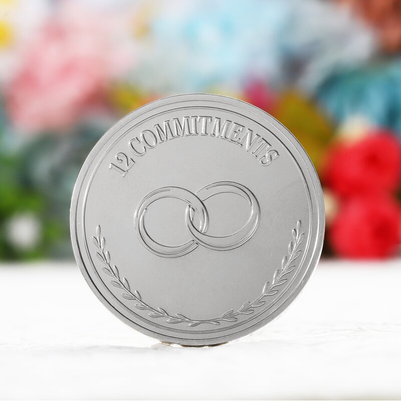 Commemorative Coin Manufacturer - Factory Price Shiny Silver Coin